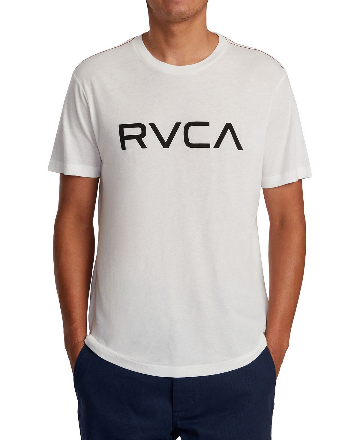 

Мужская футболка с короткими рукавами большого размера RVCA, мульти, Серый
