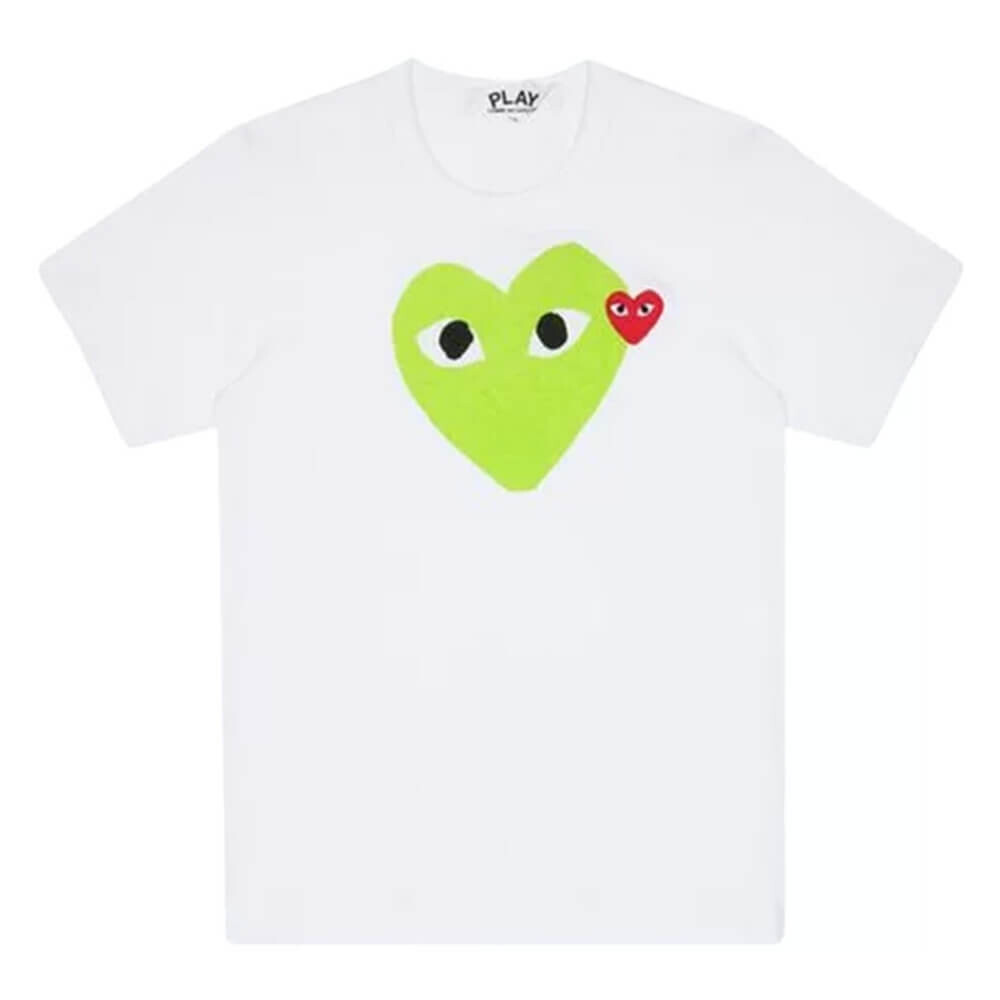 

Футболка Comme Des Garçons Play Heart Logo, белый