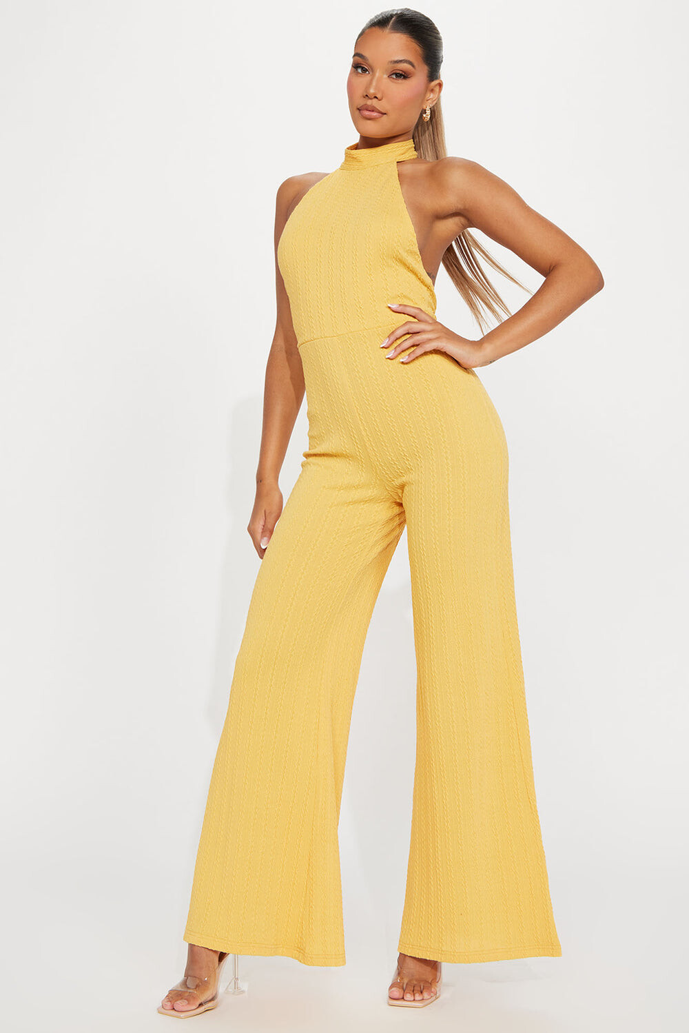 

Комбинезон Fashion Nova 61940NK, желтый