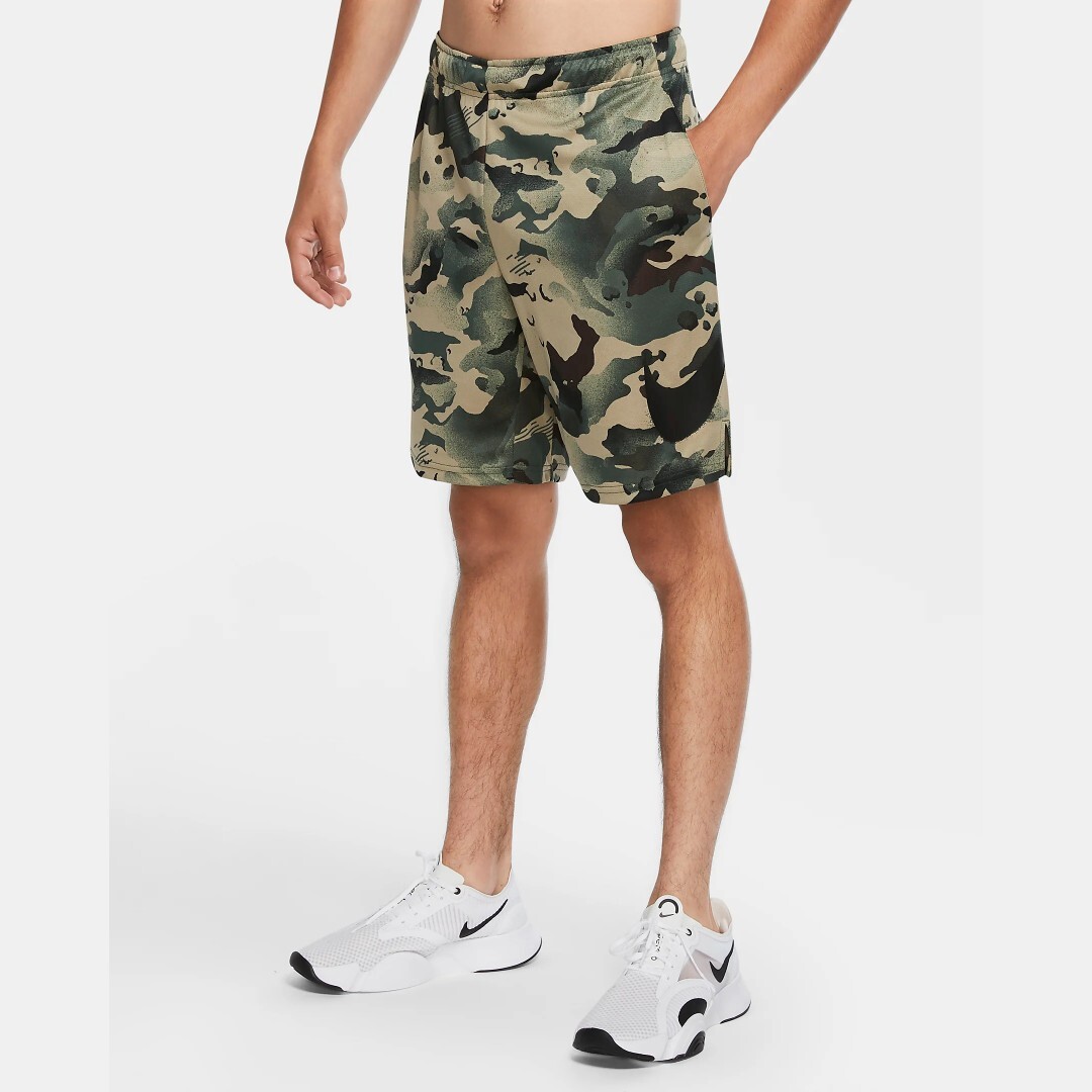 

Шорты Nike Dri-Fit Camouflage Training, зеленый
