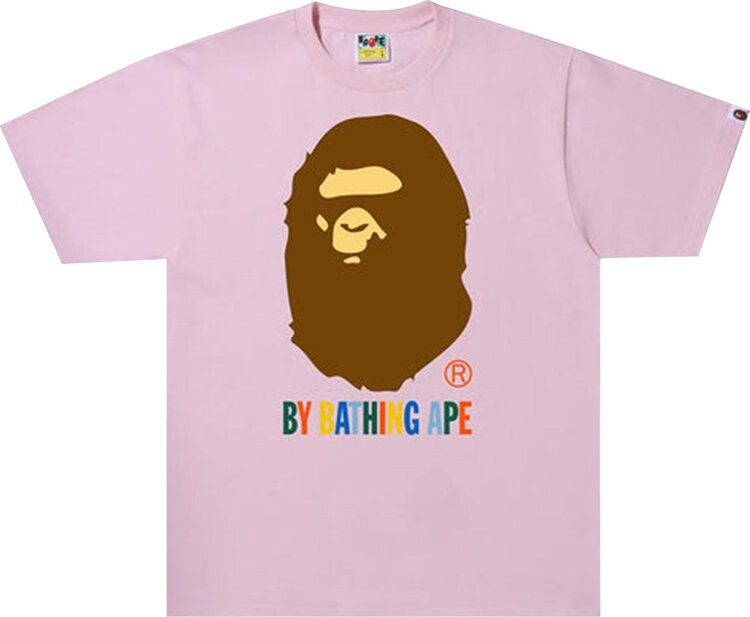 

Футболка BAPE Colors By Bathing Ape Tee 'Pink', розовый