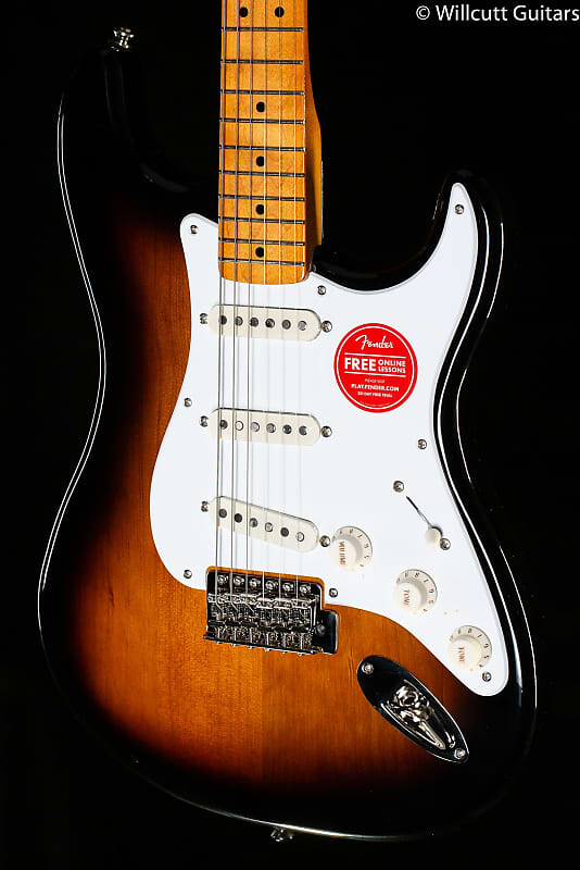 

Squier Classic Vibe '50s Stratocaster, кленовый гриф, 2 цвета Sunburst — ISSH21003972-7.82 lbs