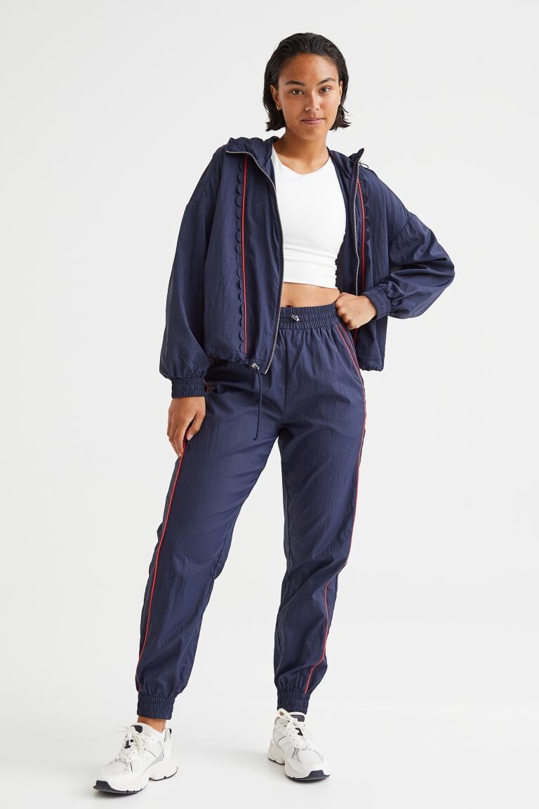 

Тренировочная куртка H&M, темно-синий