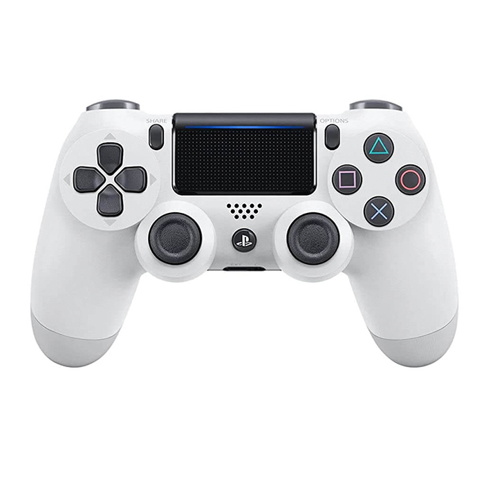 Беспроводной геймпад Sony PlayStation DualShock 4, белый цена и фото