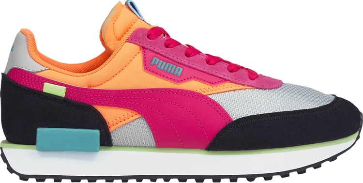 

Кроссовки Puma Wmns Future Rider Soft Grey Violet Beetroot Purple, серый