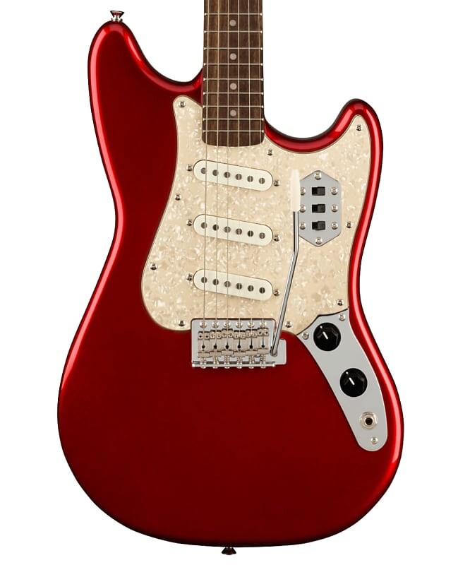 

NEW Squier Paranormal Cyclone - Candy Apple Red (983) Paranormal Cyclone Laurel Fingerboard Pearloid Pickguard Can...