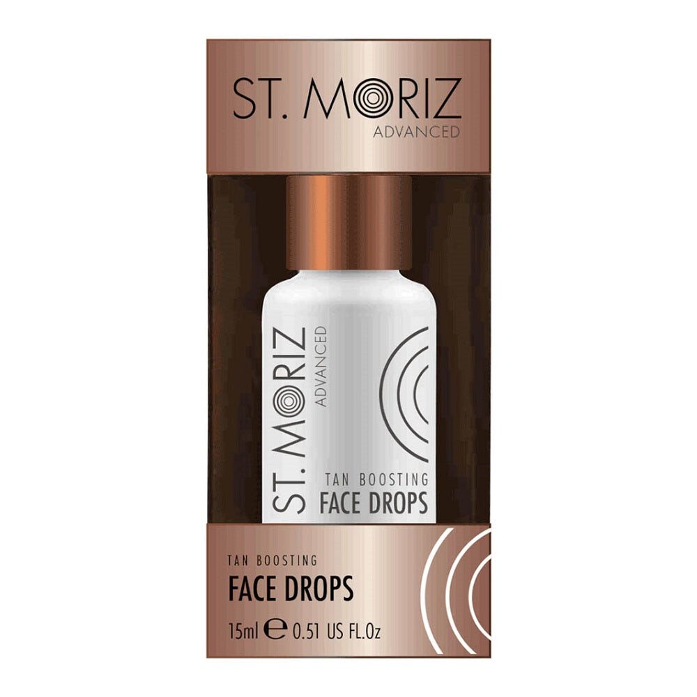 

St.Moriz Advanced Pro Gradual Self Tanning Boosting Face Drops сыворотка-автозагар для лица 15 мл