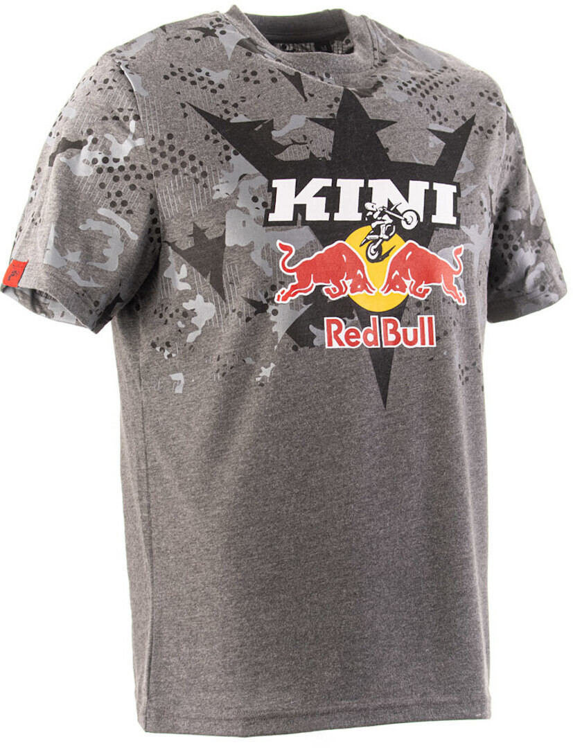 

Футболка Kini Red Bull Urban Camo, серая