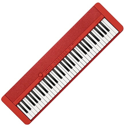 Casio CT-S1RD 61-клавишное портативное цифровое пианино - красное CT-S1RD-U цифровое пианино casio облегченное пианино tone ct s1 white
