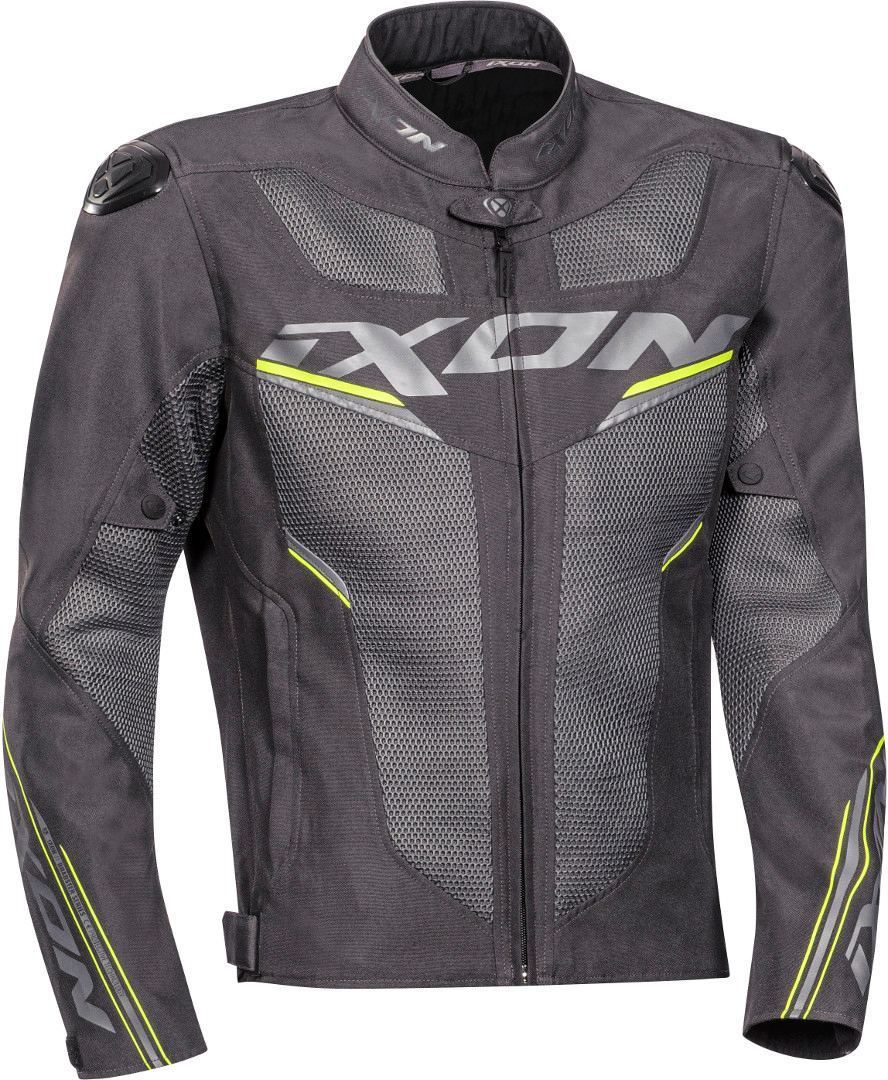 Куртка Ixon Draco для мотоцикла Текстильная, антрацитово-серая
