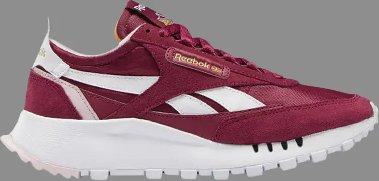 

Кроссовки wmns classic leather legacy 'punch berry' Reebok, красный