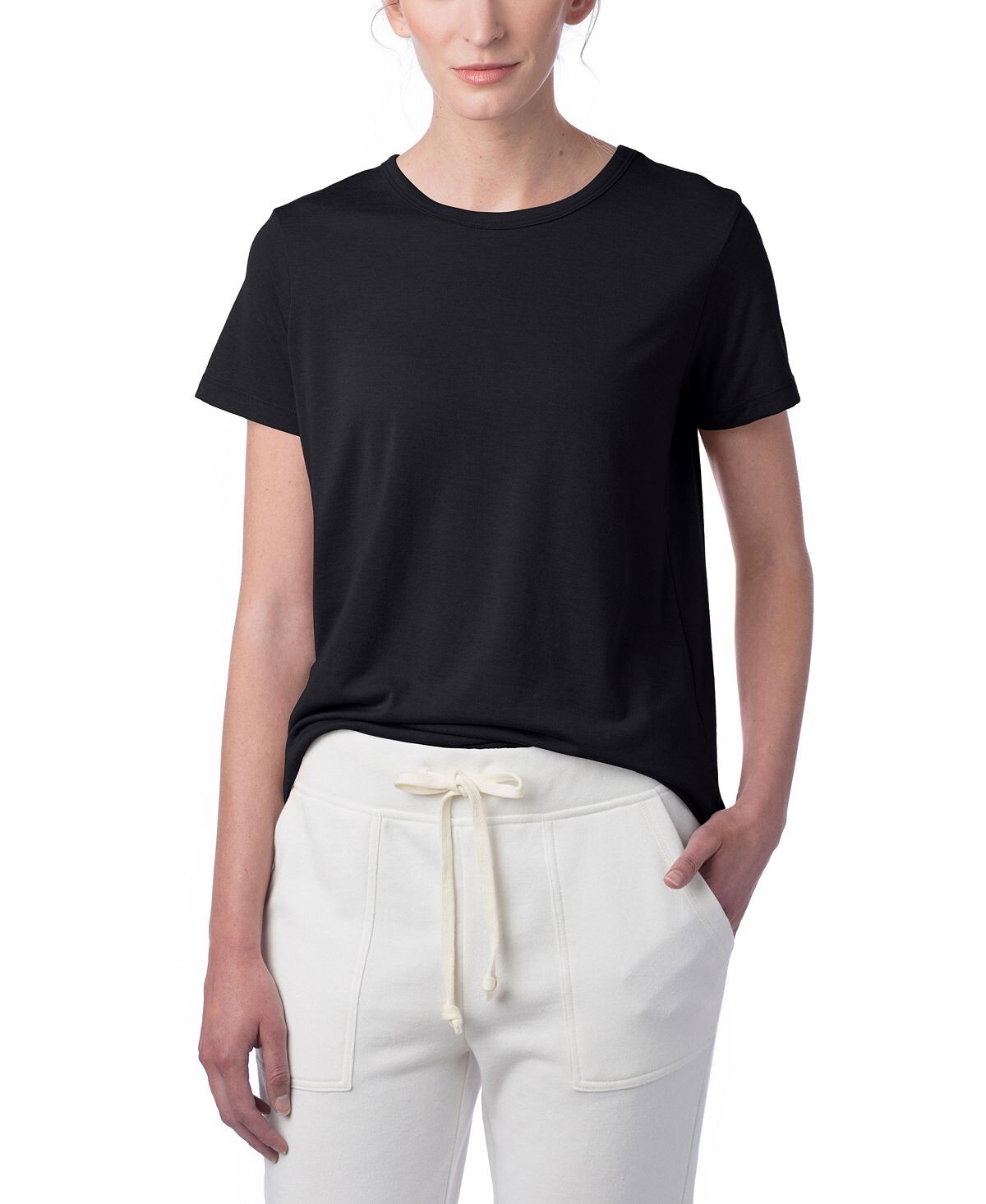 

Женская модальная футболка с круглым вырезом tri-blend Macy's, мульти