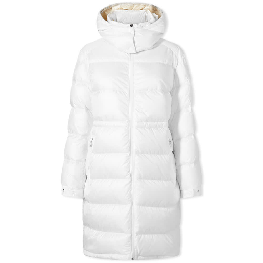

Длинная стеганая парка Meillon Moncler, Белый, Длинная стеганая парка Meillon Moncler