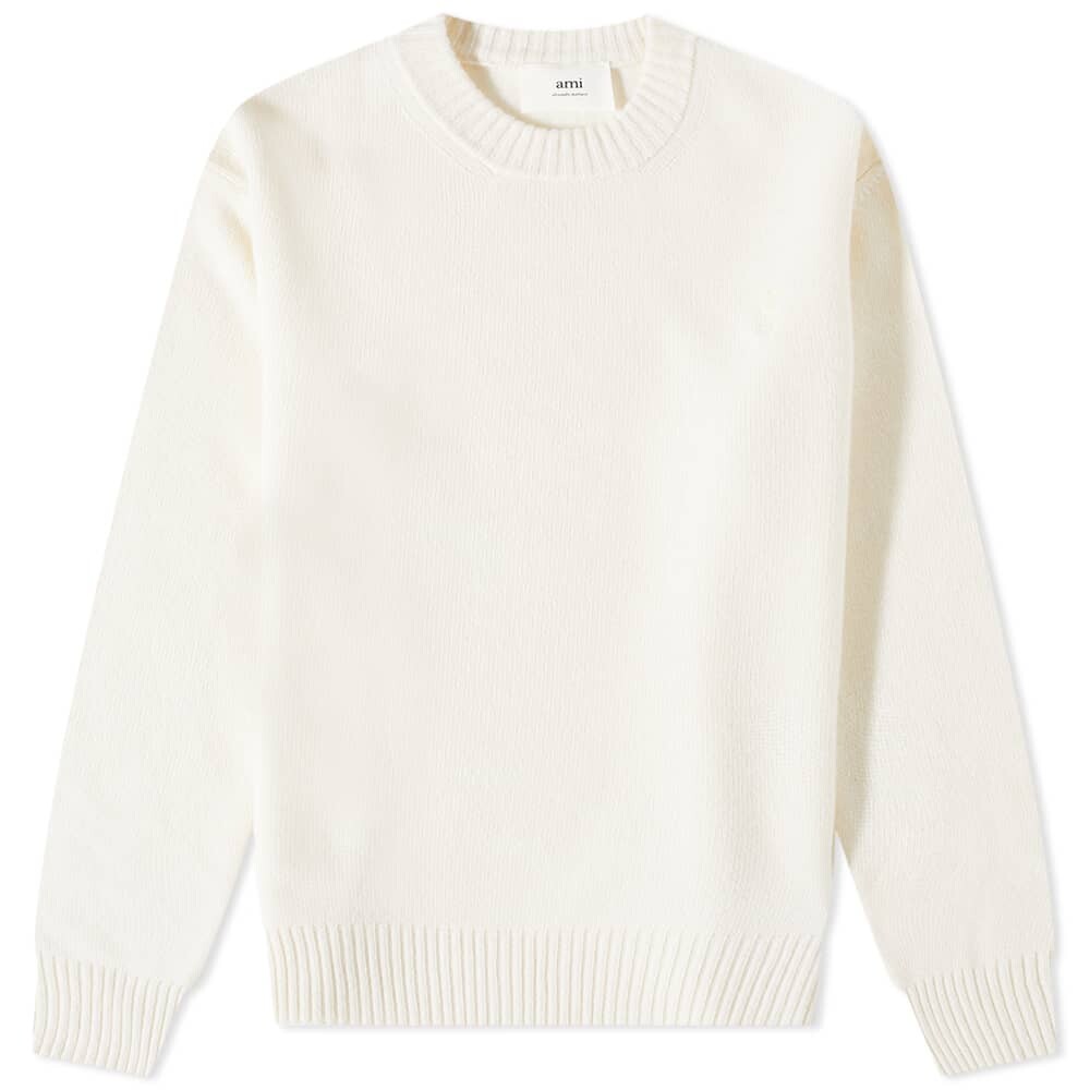 

Джемпер AMI Tonal Small Heart Crew Knit, Серый
