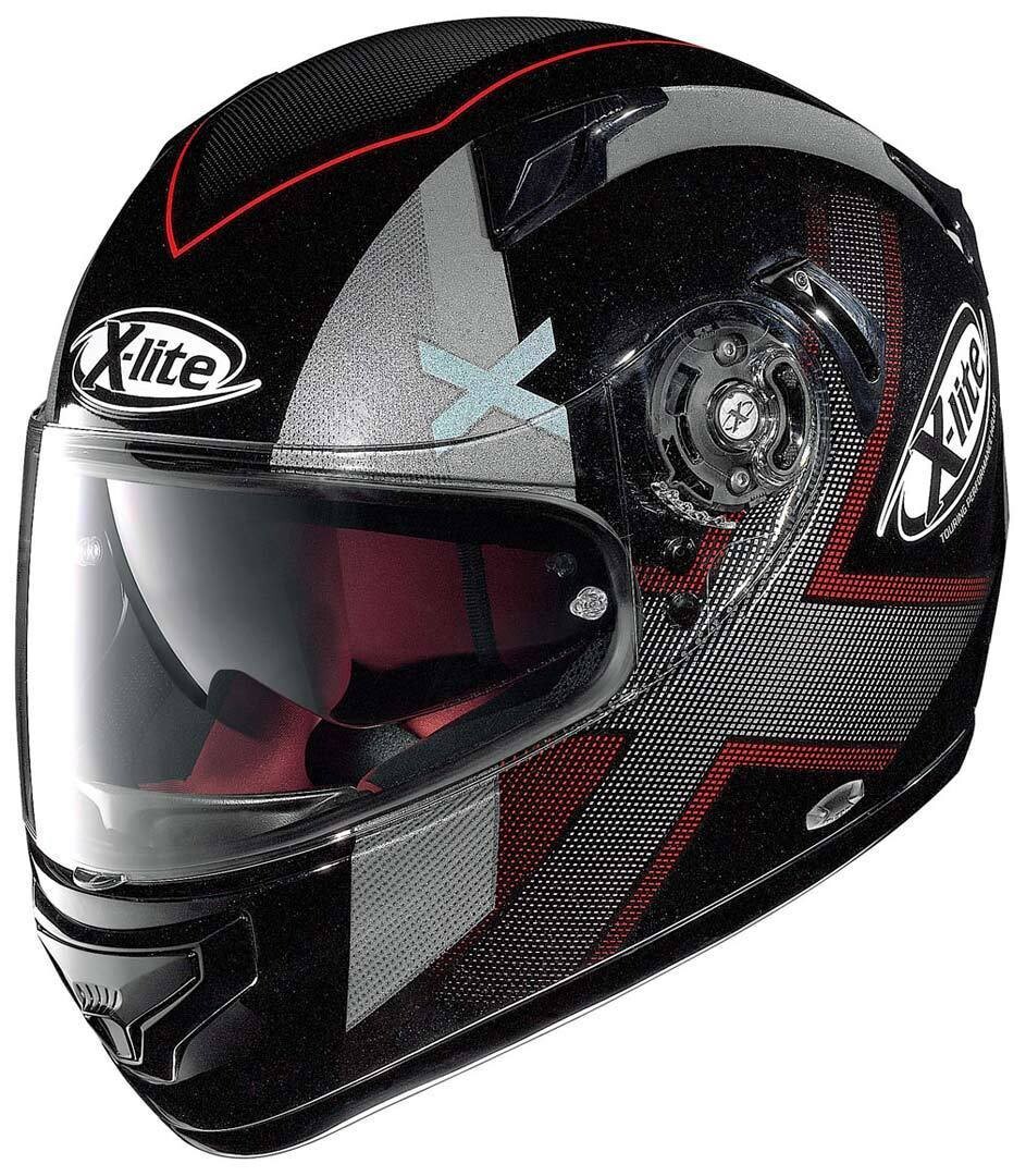 

Шлем X-Lite X-661 Sant Andrea N-Com, черно-красный