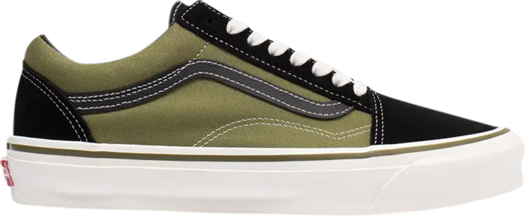 

Кеды Vans OG Old Skool LX Black Lizard, зеленый