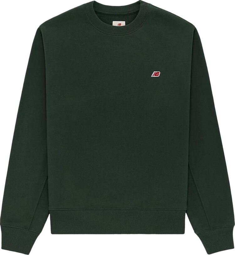 

Толстовка New Balance Core Crewneck Sweatshirt 'Midnight Green', зеленый