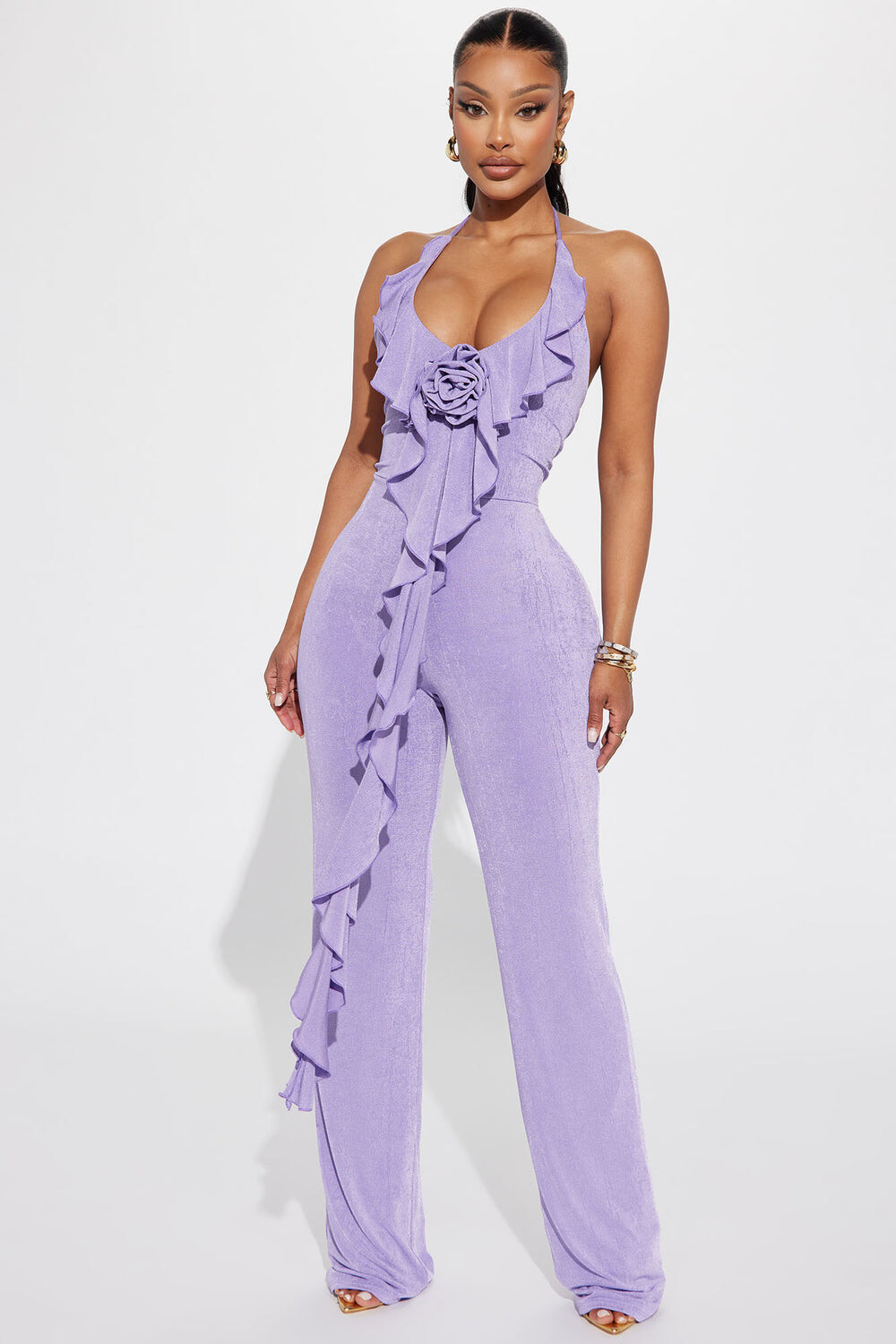 

Комбинезон Fashion Nova JP2790, лавандовый