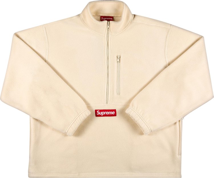 Пуловер Supreme x Polartec Half Zip Pullover 'Natural', кремовый 44654