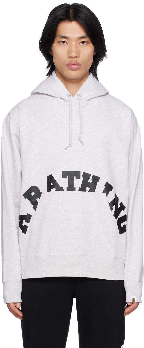 

Серый худи с головой гигантской обезьяны BAPE