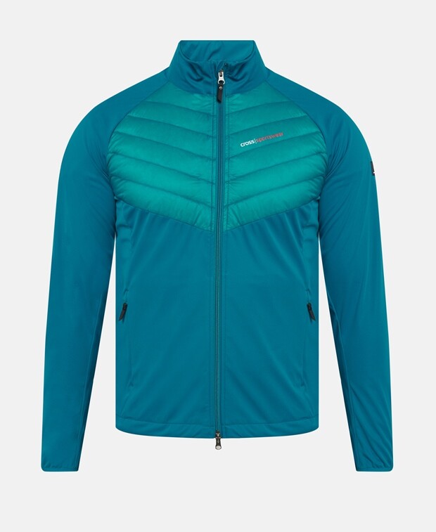 

Пуховик Cross Sportswear, бирюзовый