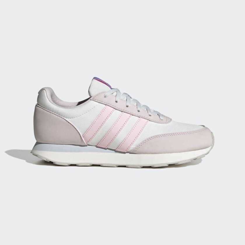 

Кроссовки Adidas Run 60s 3.0 Lifestyle Running, белый/бежевый/розовый