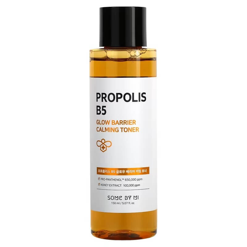 

Успокаивающий тоник Glow Barrier Some By Mi Propolis B5, 150 мл