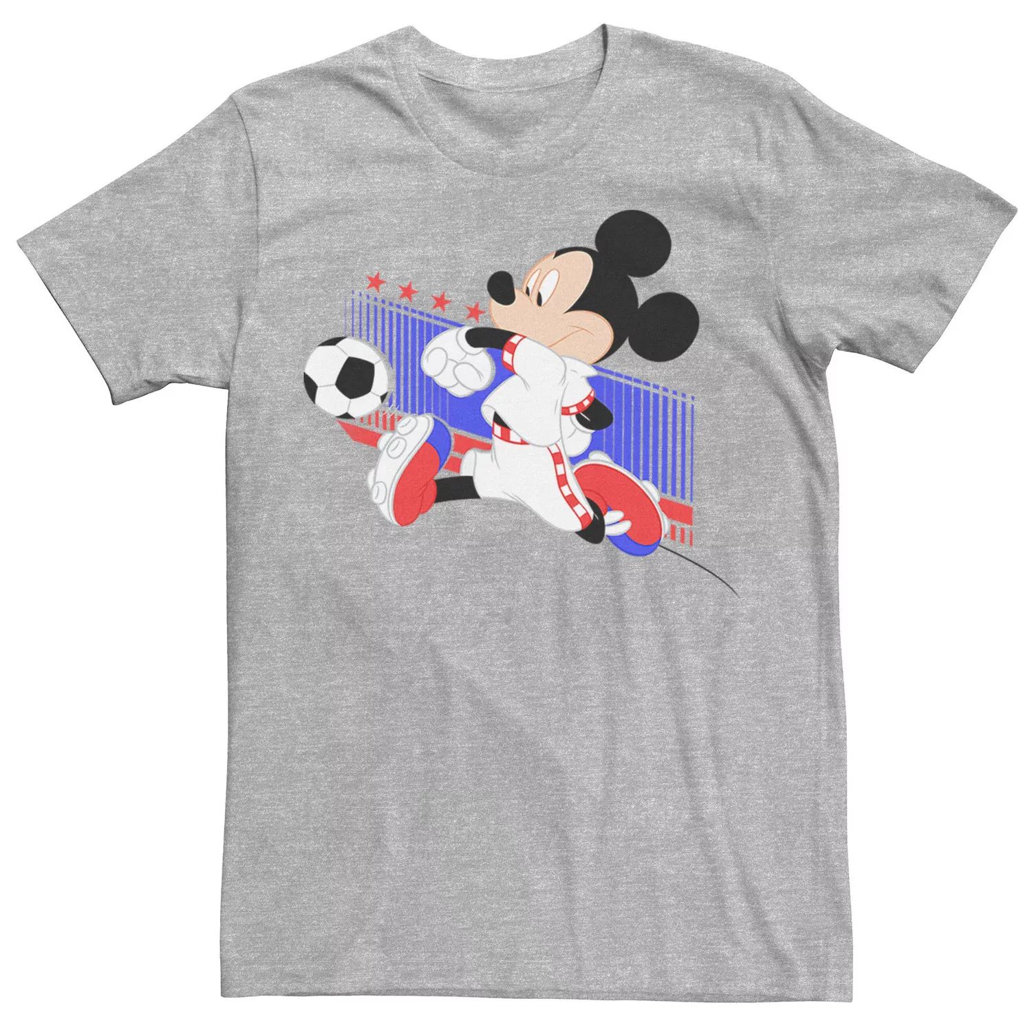 Мужская футболка с портретом Микки Мауса, Хорватия, футбольная форма Disney мужская футболка с изображением микки мауса бразильская футбольная форма портретная футболка disney