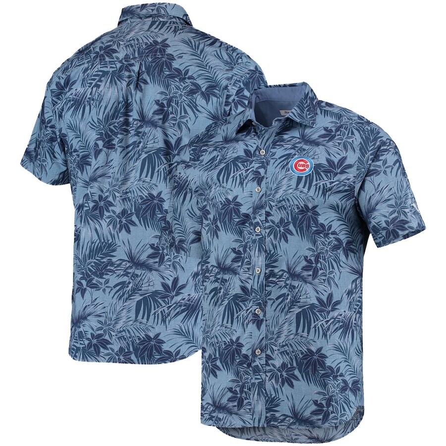 

Рубашка Tommy Bahama Chicago Cubs, роял