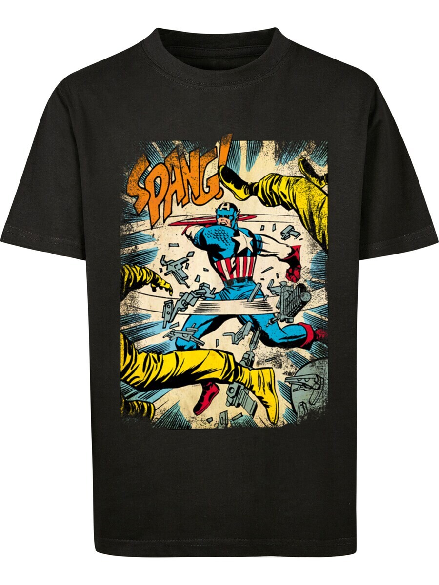 

Футболка F4NT4STIC Marvel Captain America Spang, черный