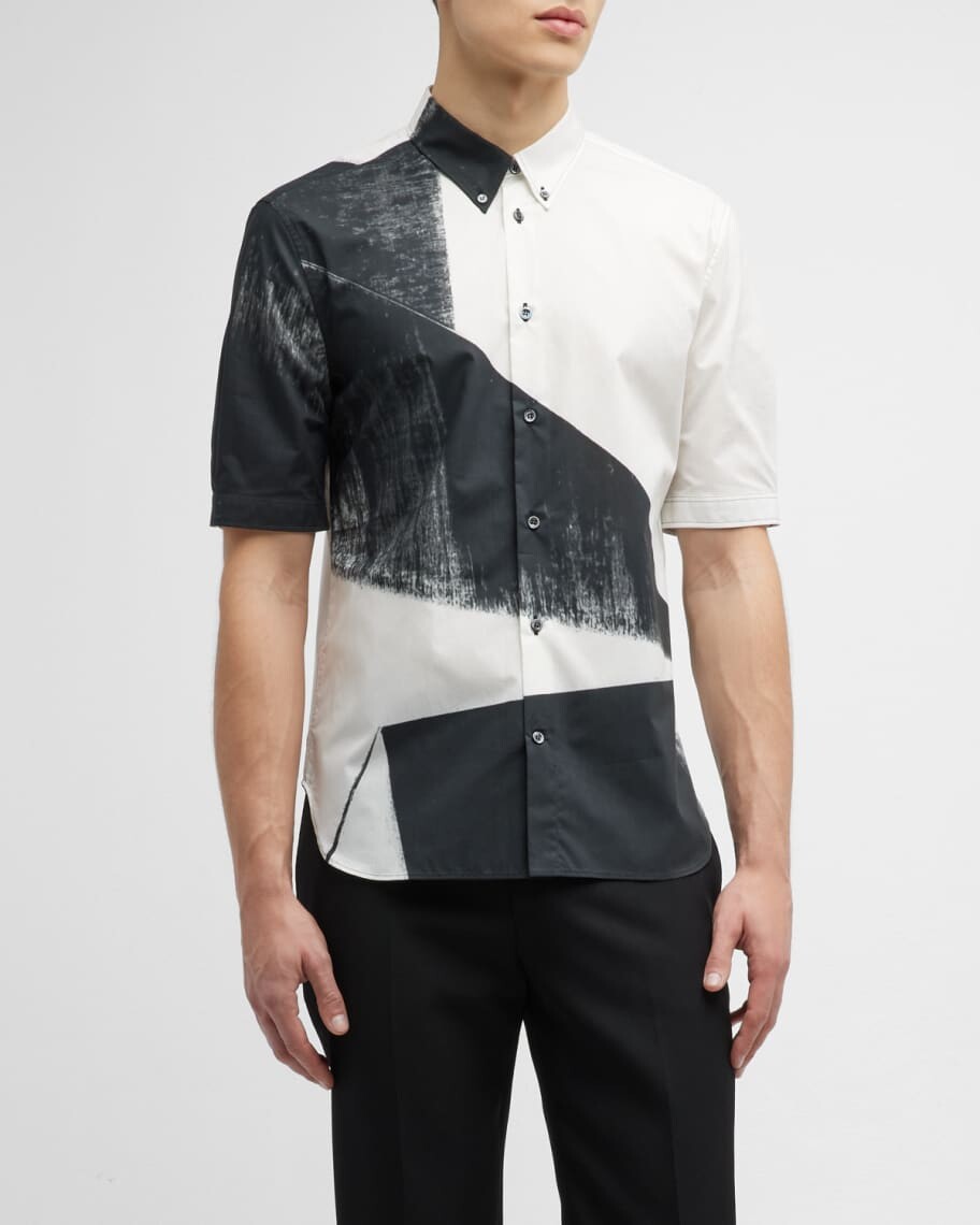 

Мужская спортивная рубашка Paint Roll Alexander McQueen