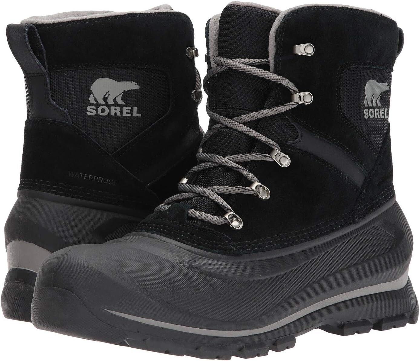 

Зимние ботинки Buxton Lace SOREL, цвет Black/Quarry