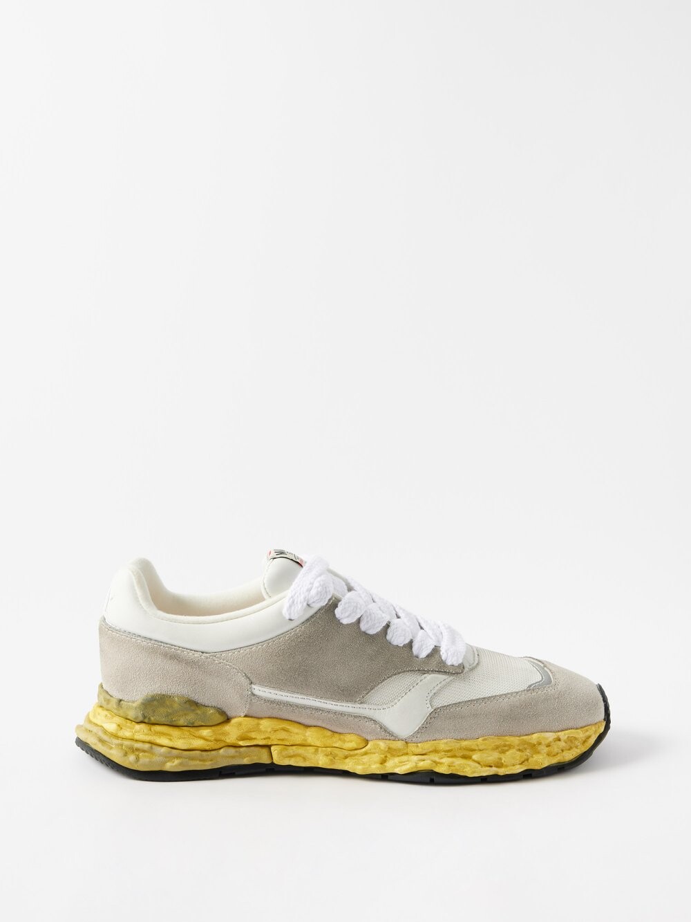 

Замшевые кроссовки george original sole Mihara Yasuhiro, серый