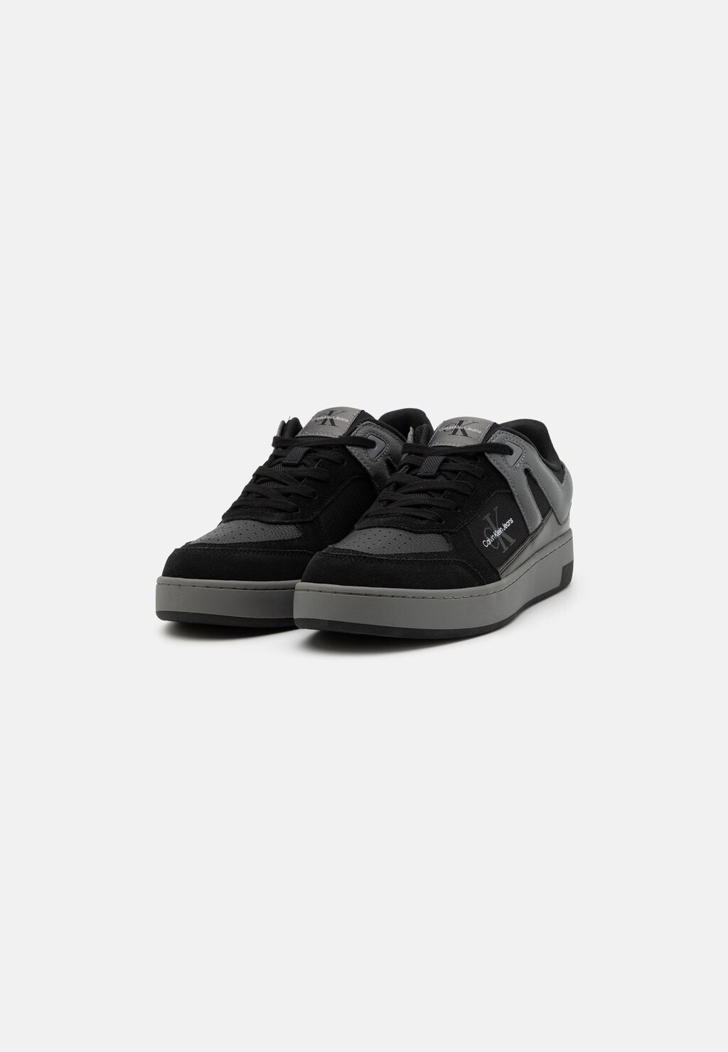 Низкие кеды Basket Cup Laceup Calvin Klein, черный