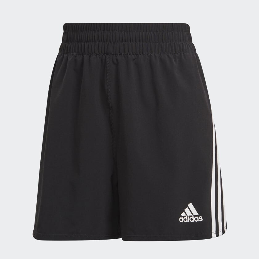 

Шорты adidas TRAINICONS 3-Stripes Woven, черный/белыц