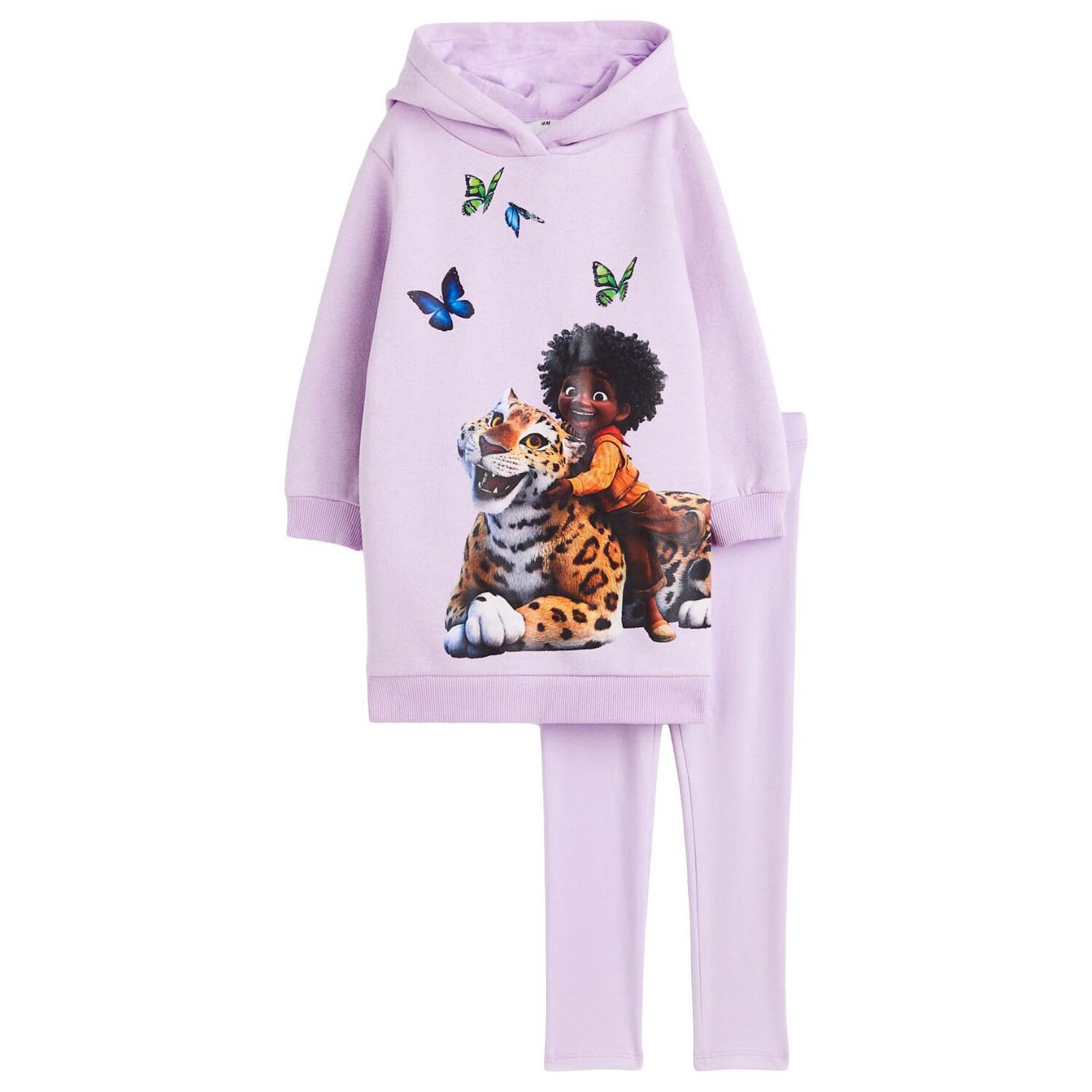 

Комплект одежды H&M Printed Sweatshirt Encanto, 2 предмета, светло-фиолетовый