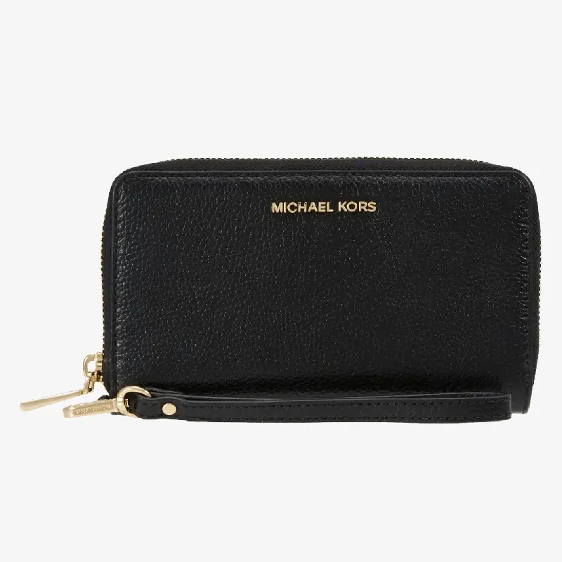 

Кошелек Michael Kors Jet Flat Case, черный