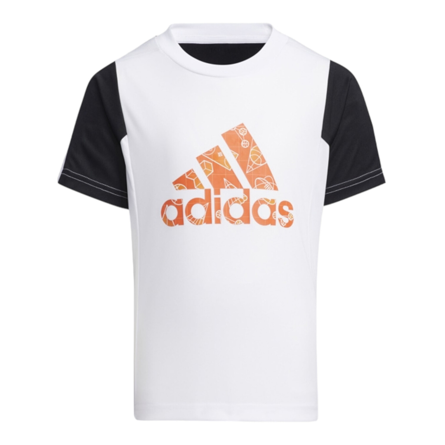 

Футболка Adidas Aeroready, белый/черный