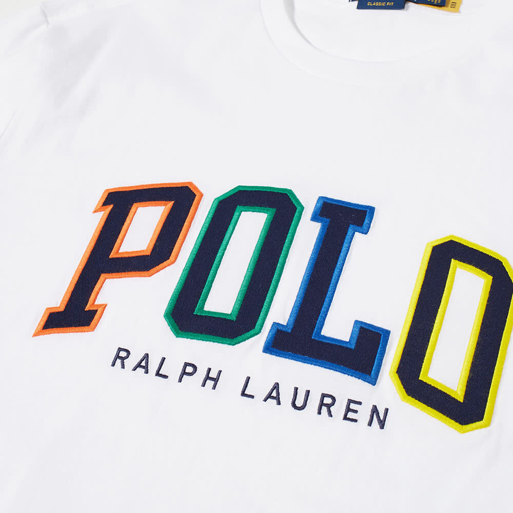 

Футболка Polo Ralph Lauren Multicolour Arch Logo Tee, Белый