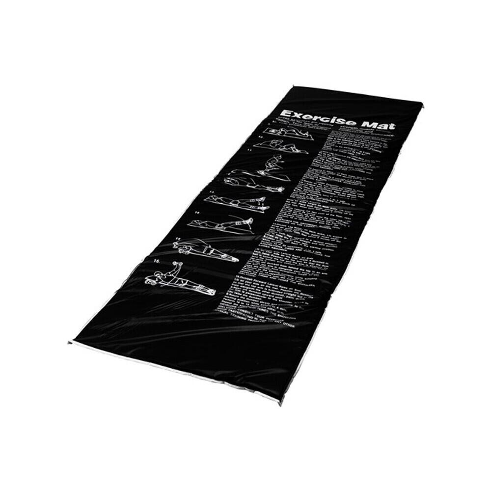 

Коврик для йоги - коврик для гимнастики - пластик - 180 x 60 см - черный VIRTUFIT, черный
