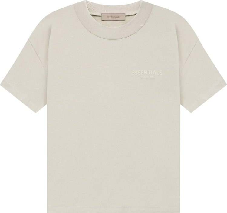 Футболка Fear of God Essentials Essentials Tee 'Wheat', кремовый - фото