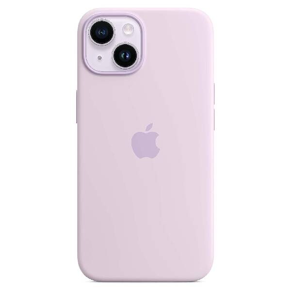 

Чехол силиконовый Apple iPhone 14 с MagSafe, lilac