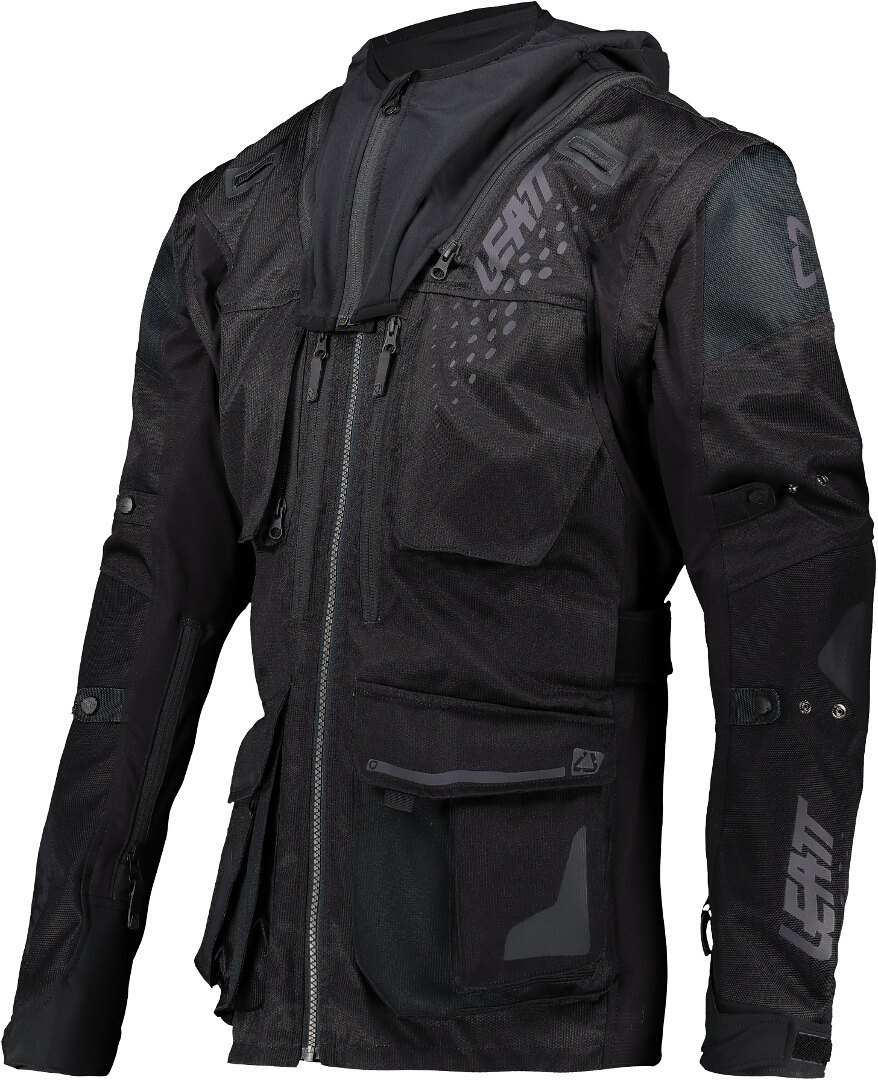 Leatt Moto 5.5 Enduro Куртка для мотокросса, черный