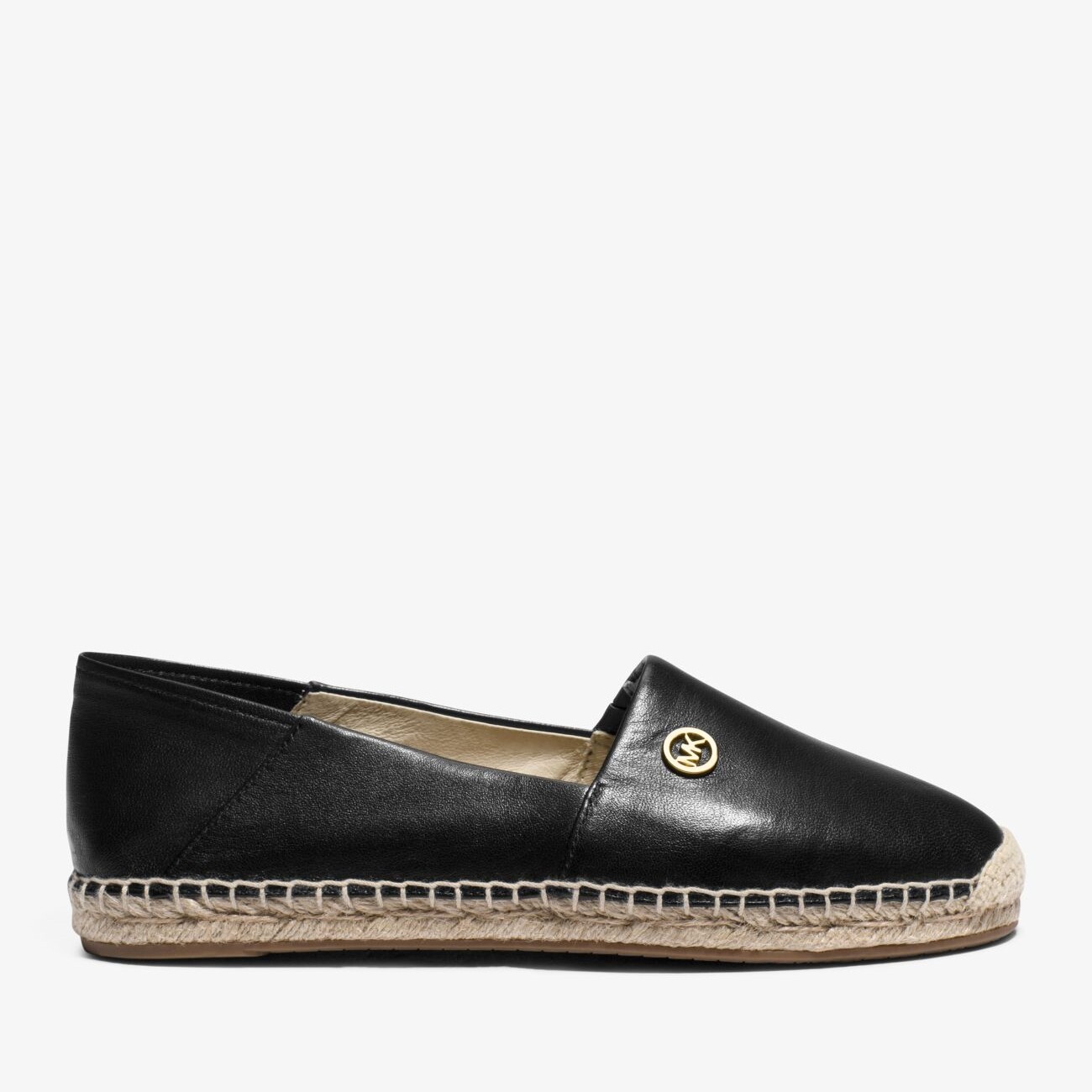 

Эспадрильи Michael Michael Kors Kendrick Leather Slip-On, черный