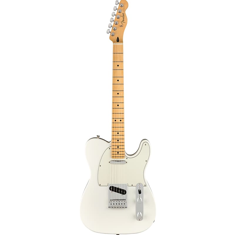 цена Fender Player Telecaster, кленовый гриф, электрическая гитара Polar White 0145212515