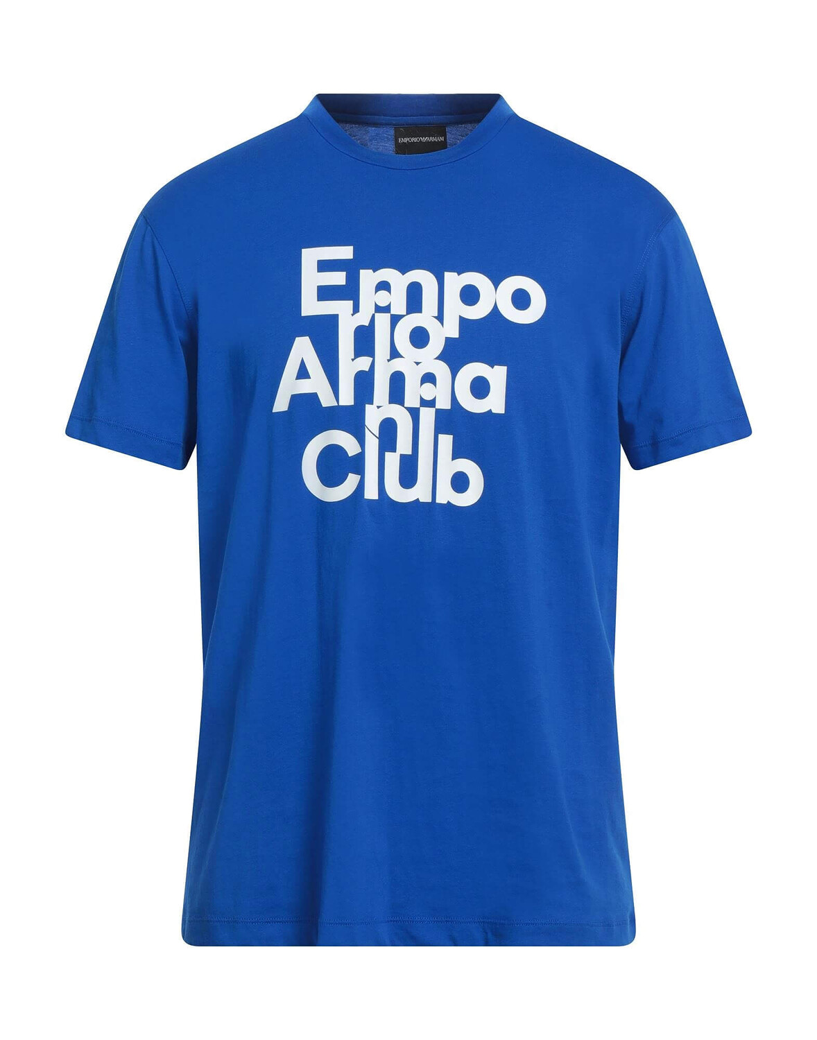 

Футболка Emporio Armani, ярко-синий