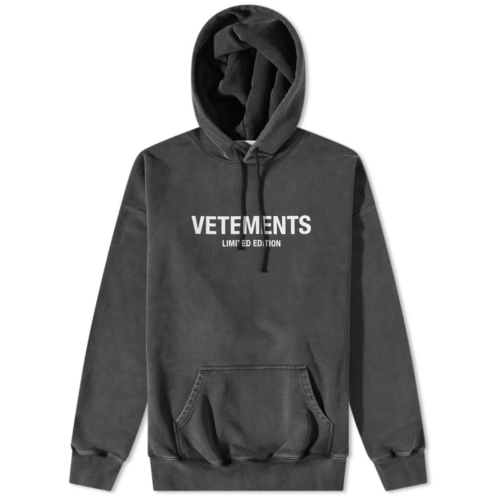 

Толстовка VETEMENTS Logo Popover Hoody