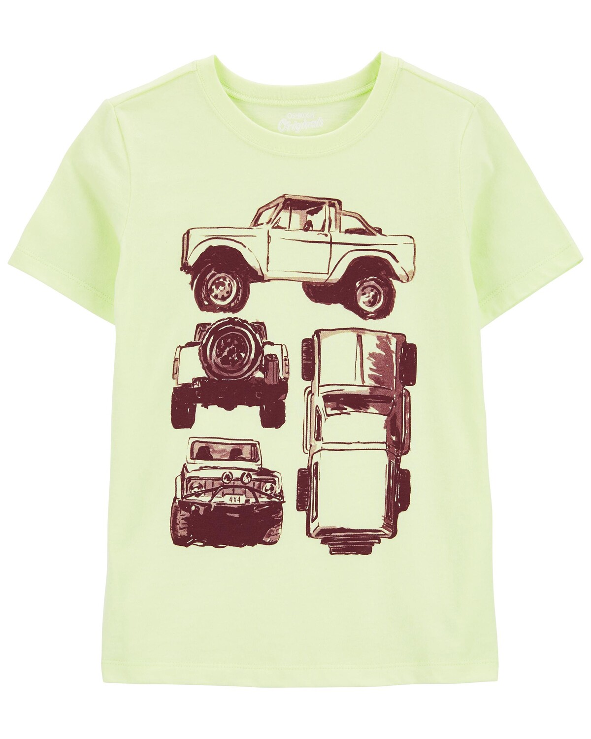 

Футболка Kid OshKosh Originals с рисунком Carter's, желтый