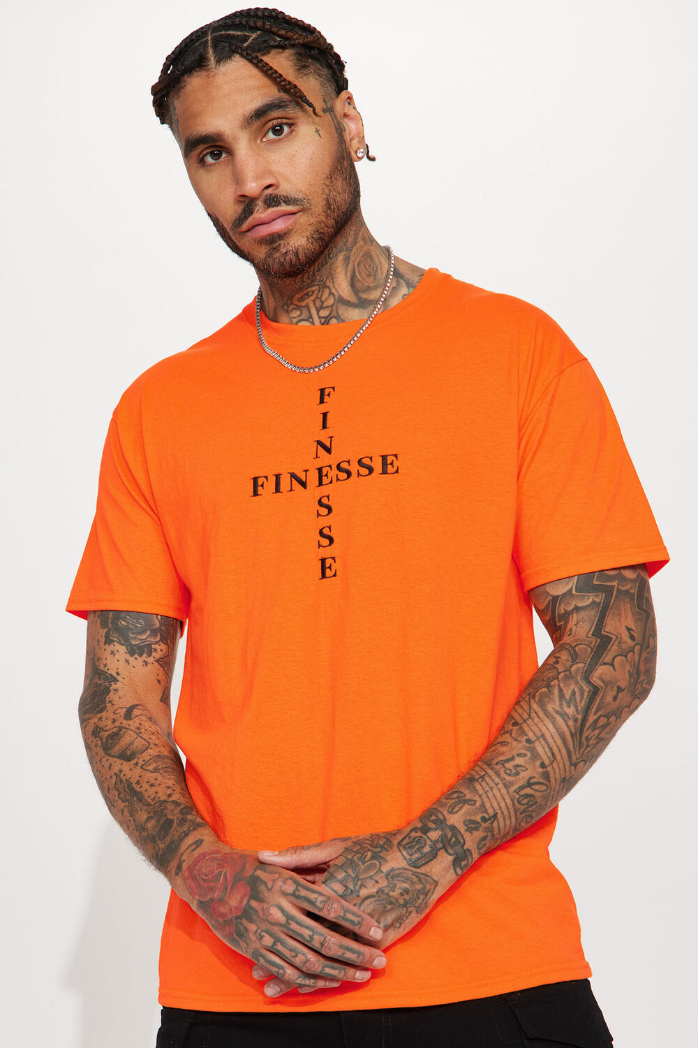 

Футболка Fashion Nova M50001949V, оранжевый