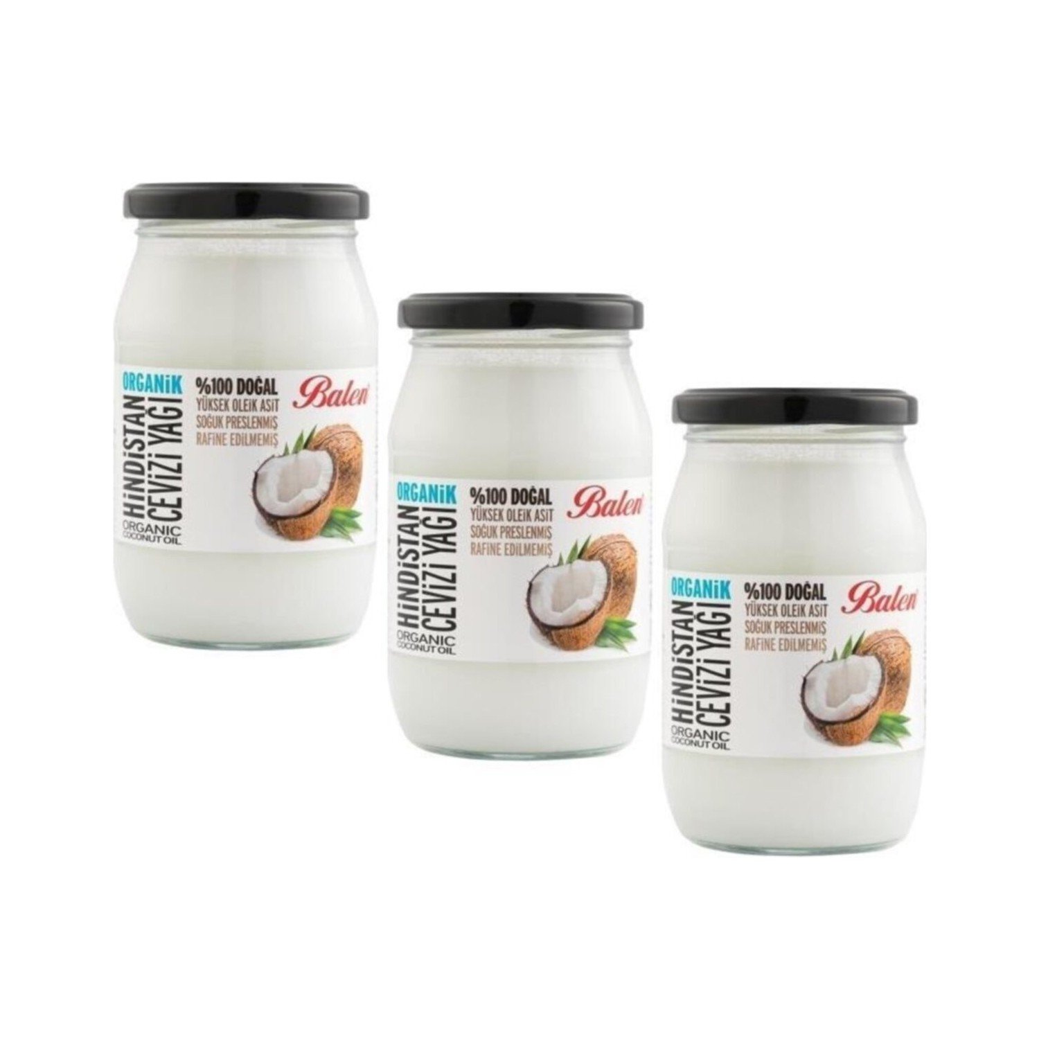 

Balen Organic Coconut Oil 3 x 300 G